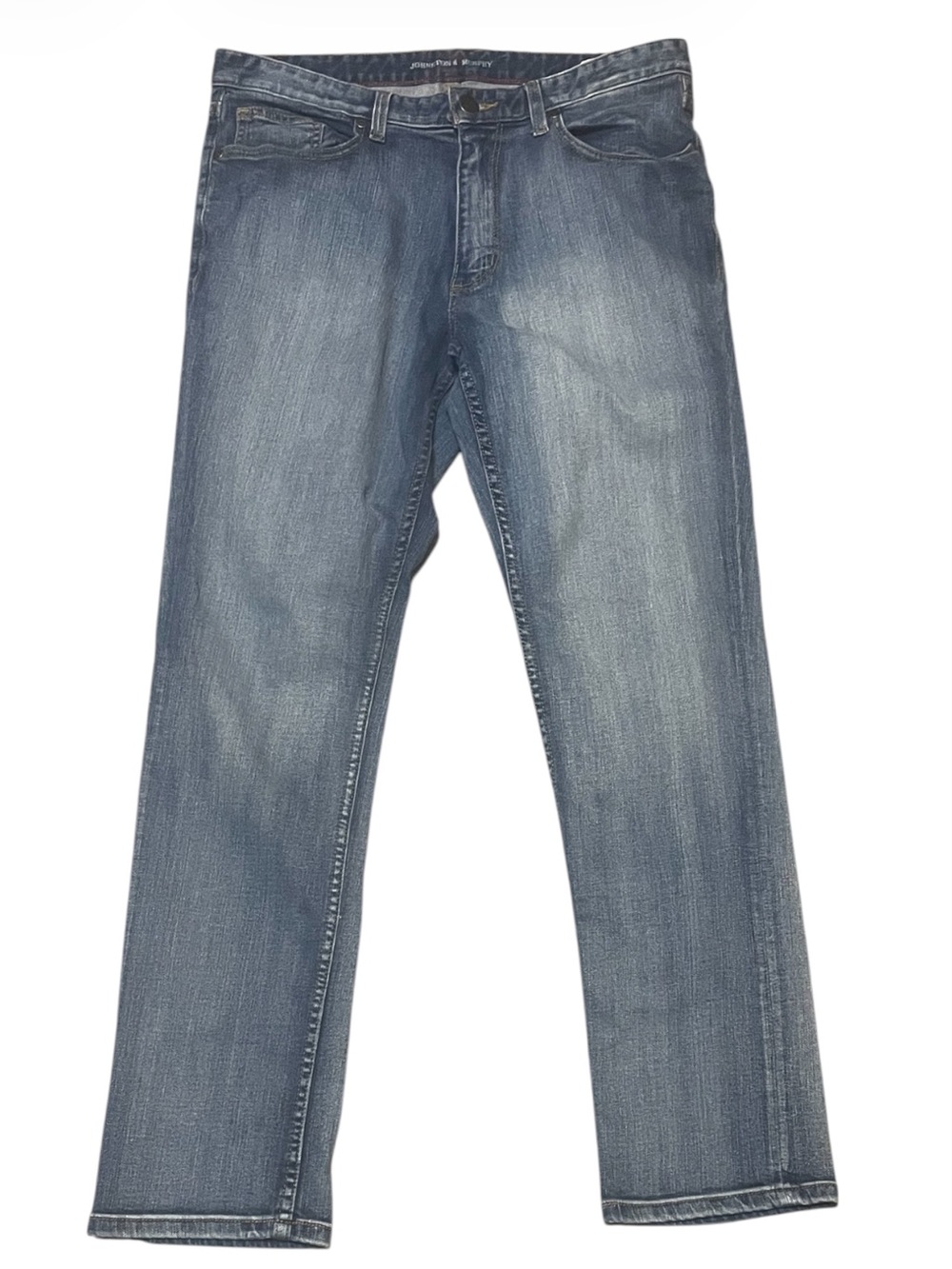 Men's Johnston & Murphy 5-Pocket
Washed Stretch Denim Jeans Size 33 x 30